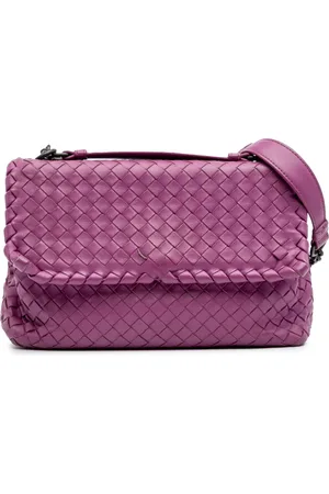 Bottega Veneta 2012-2024 kleine Intrecciato Olimpia Schultertasche aus Nappaleder