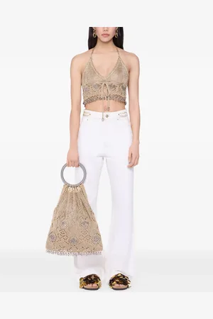 Paco rabanne Handtasche mit Perlen