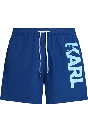 Karl Lagerfeld Badeshorts mit Logo-Print
