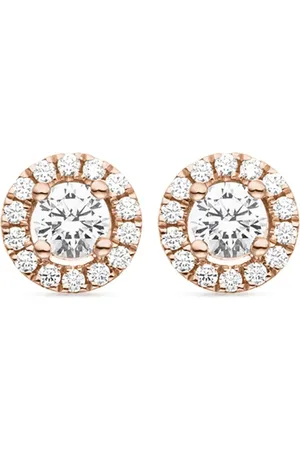 VEYNOU 14kt Camilla Ohrstecker aus recyceltem Rotgold mit Diamanten