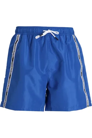 Emporio Armani Badeshorts mit Logo-Streifen