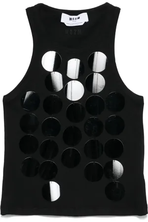 Msgm Tanktop mit Pailletten