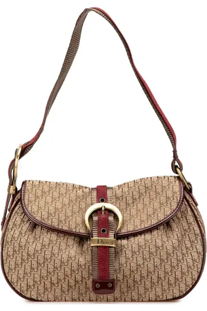 Dior 2007 Diorissimo Trotter Schultertasche aus Canvas