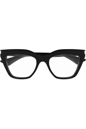 Saint Laurent Brille mit eckigem Gestell