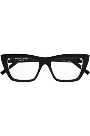 Saint Laurent Brille mit eckigem Gestell
