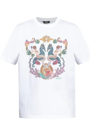 VERSACE T-Shirt mit Medusa-Kopf-Print