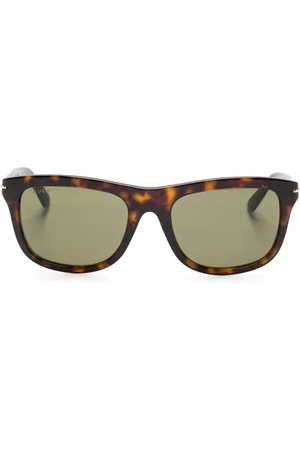 Gucci Sonnenbrille mit eckigem Gestell