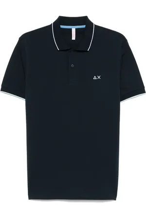 sun68 Poloshirt mit Logo-Stickerei
