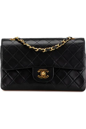 CHANEL 1989-1991 kleine Classic Double Flap Schultertasche