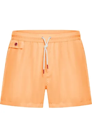 Kiton Badeshorts mit Kordelzug