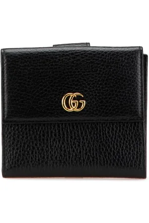 Gucci 2016-2024 kleines GG Marmont Portemonnaie aus Leder