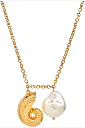 Kenneth Jay Lane Seashell Halskette