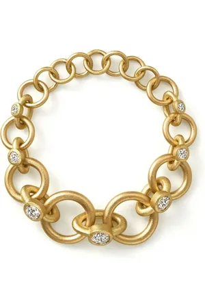 SHIHARA 18kt Gelbgoldring mit Diamanten