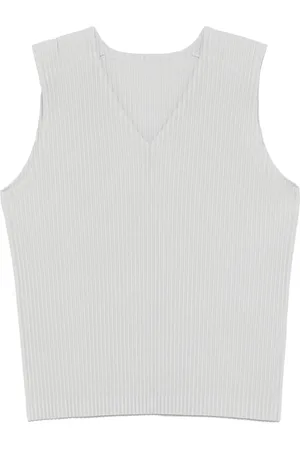 Issey Miyake Top mit Falten