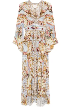 Camilla Kleid mit Kimono-Ärmeln