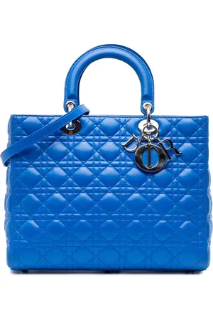 Dior 2013 große Cannage Lady Dior Satchel-Tasche aus Lammleder