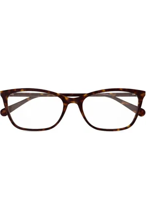 Gucci Brille mit eckigem Gestell