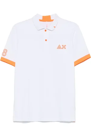 sun68 Poloshirt mit Logo-Stickerei
