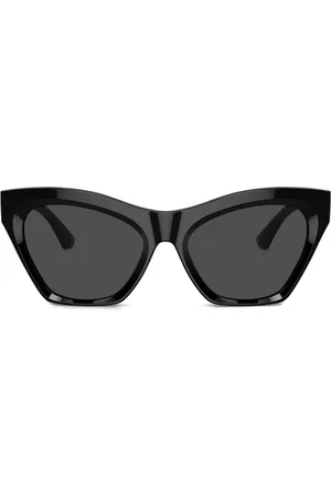 Burberry Sonnenbrille mit Logo-Schild