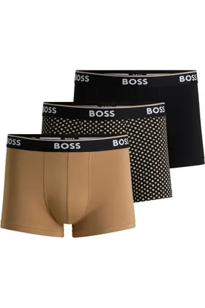 HUGO BOSS Set aus drei Boxershorts mit Logo-Bund