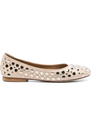 ANNA F. Ballerinas mit Nieten