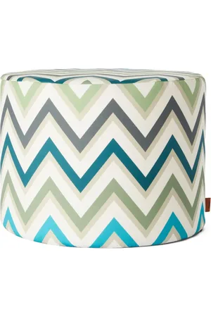 Missoni Watamu Hocker mit Zickzackmuster