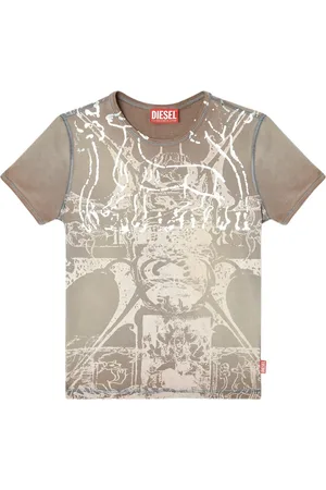 Diesel T-Uncuties-Long-R6 T-Shirt