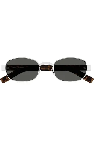 Saint Laurent Sonnenbrille mit ovalem Gestell