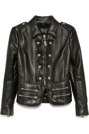 Tom Ford Klassische Lederjacke