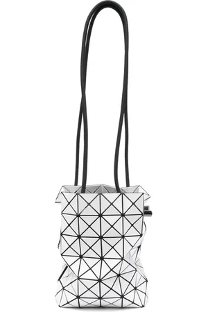 Issey Miyake Beuteltasche mit geometrischem Muster