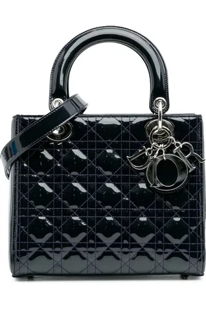 Dior 2016 mittelgroße Cannage Lady Dior Satchel-Tasche