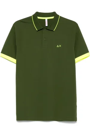 sun68 Poloshirt mit Logo-Stickerei