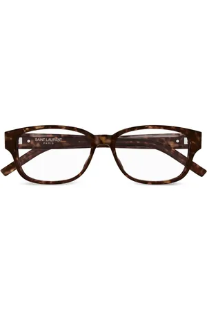 Saint Laurent Brille mit eckigem Gestell