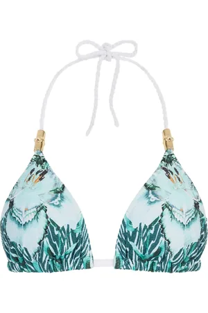 TEMPERLEY LONDON Liana Bikinioberteil mit grafischem Print