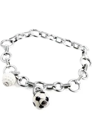 Aaron Basha 18kt Sports Weißgoldarmband mit Diamanten