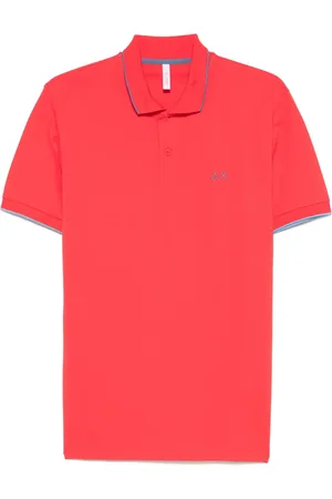 sun68 Poloshirt mit Logo-Stickerei