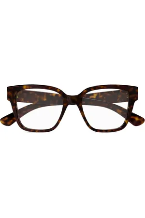 Gucci Brille mit eckigem Gestell