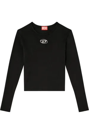 Diesel Langarmshirt mit T-Uncutie-Cut-Out