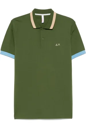 sun68 Poloshirt mit Logo-Stickerei