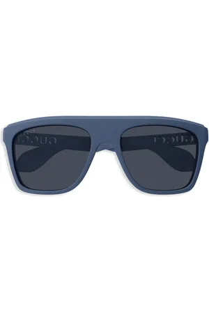 Gucci Sonnenbrille mit eckigem Gestell
