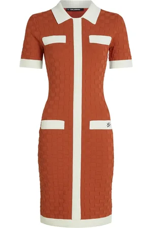 Karl Lagerfeld Zweifarbiges Minikleid