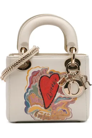Dior 2018 Niki de Saint Phalle mini Dioramour Lady Dior Satchel-Tasche