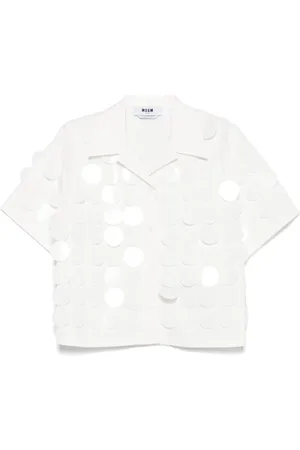 Msgm Hemd mit Pailletten