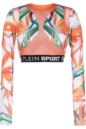 Philipp Plein Oberteil mit Blumen-Print