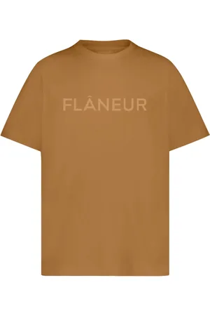 FLÂNEUR T-Shirt mit Logo-Print