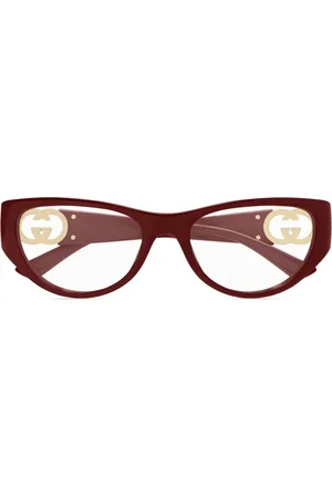 Gucci Brille mit Cat-Eye-Gestell