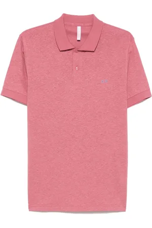 sun68 Poloshirt mit Logo-Stickerei