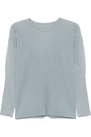 Issey Miyake Plissiertes T-Shirt