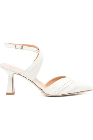 The Seller 80mm leather pumps