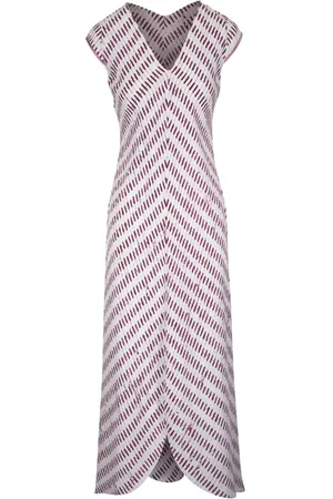 PETER COHEN Gemustertes Maxikleid